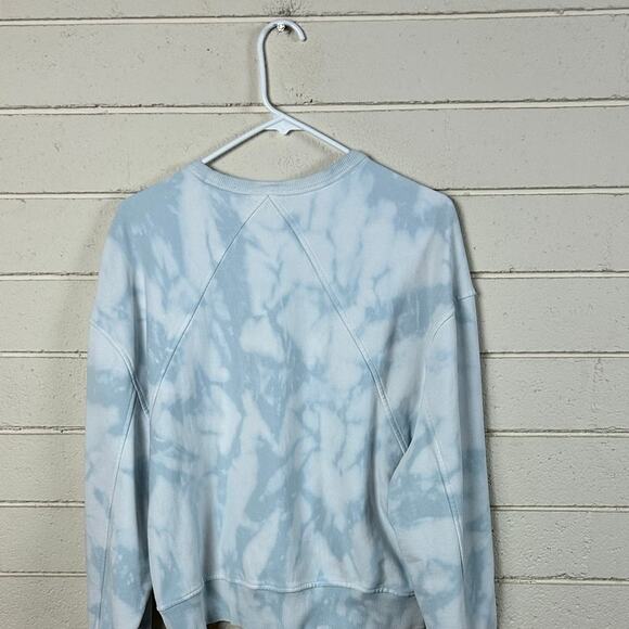 Rag & Bone Blue Tie Dye Sweatshirt size L - Picture 7 of 8